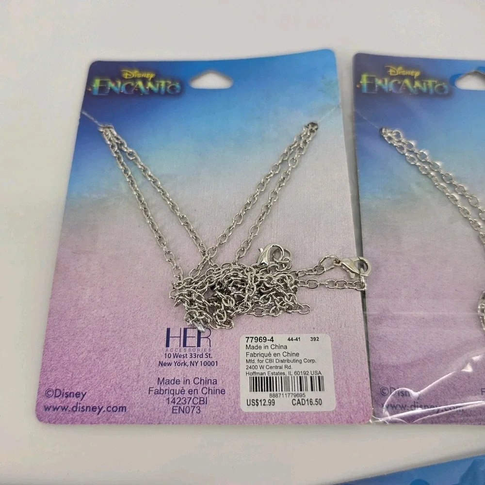 Disney Encanto Butterfly BFF Necklace Set Lot of 8 Party Favors Claires NEW